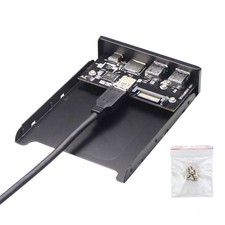 1PC Front Panel 20Pin to Type-C USB 3.0 Micro SD/TF 5Gbps Desktop PC Accessories picture