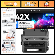 High Yield Black Toner Cartridge 42X Replacement with Chip for HP LaserJet Pro M picture