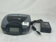 Zebra P4T Thermal Label Printer P4D-0UG00000-00 w/ Battery,  Adapter READ DESC picture