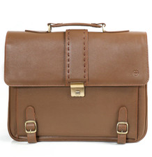 Elegant leather laptop and shoulder bag with secure compartments, File Bag picture