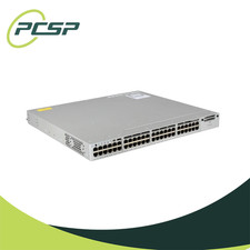 Cisco Catalyst WS-C3850-48P-E 48 Port PoE+ Switch IP Services 1x 1100W picture