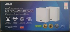NEW - ASUS ZenWifi BE3600 (BD4) Dual-band WiFi 7 Wireless Mesh Router – 2-Pack picture