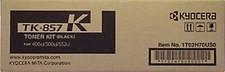New Genuine Factory Sealed Kyocera TK-857 Black Toner Kit Cartridge DAMAGE picture