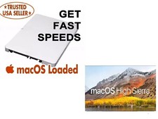Pre-Loaded High Sierra 500GB SSD for MacBook Pro, Mini & iMac A1278 A1286 A1297 picture