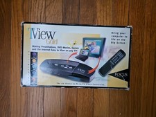 TVIEW GOLD PC to TV Converter Focus Enhancements Vintage VGA S-Video - Open Box picture