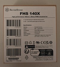 Silverstone SST-FHS140X FHS 140mm x 140mm x 38mm Industrial Fan, 4Pin PWM picture