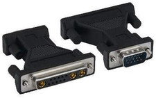 KENTEK 13W3 DB 13W3 13 Pin Female to HD15 HDD15 15 Pin Male picture