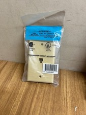 ALLEN-TEL AT216SM-4 FLUSH MOUNT PHONE JACK, RJ11, 4C/6P, 1-GANG, IVORY picture