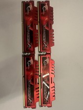 G.SKILL Ripjaws X 16GB 4x4GB DDR3 1600MHz PC3-12800 CL9 Gaming RAM Red picture