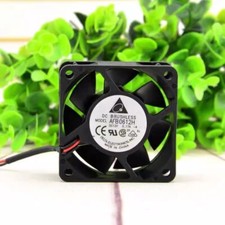 Delta AFB0612H 6025 DC12V 0.17A 6CM 2-Wire Dual Ball Cooling Fan picture