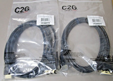Lot of 2 - C2G Legrand HDMI to DVI-D Single Link Digital Video Cables 2M picture