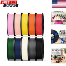 10 Color Bundle PETG 3D Printer Filament 1.75mm, Individually Vacuum Packed, 0.2 picture