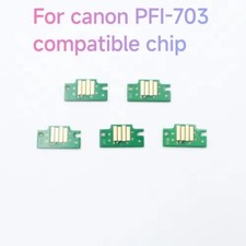 5-Color PFI-703 Cartridge Set with Permanent Chips for Canon IPF810/815/820/825 picture