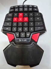 Delux T9 46 Key Singlehanded HitMan Wired Gaming Keyboard Professional Ergonomic picture