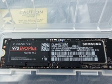 Samsung 970 EVO Plus 1TB NVMe M.2 SSD MZ-V7S1T0 - 92%+ Health Tested Working picture
