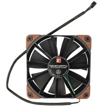 Noctua NF-F12 industrialPPC-3000 PWM 120mm 12V 4-Pin 3000RPM Cooling Fan - Black picture