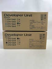 2 Genuine Kyocera ECOSYS M6026cidn,M6526cidn M,K Developer units DV-560M,DV-560K picture