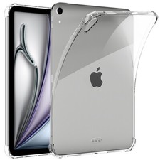 For Apple iPad Air M2/M3/5th/4th Gen Clear Case Slim TPU Protective Back Cover picture