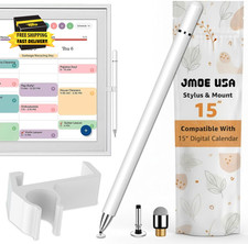 Stylus and Mount Compatible with Skylight 15 Inch Calendar | Dual Tip with Mesh picture
