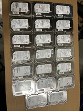 LOT of 20x Seagate 160GB SATA 3.5” Desktop Hard Drives - Mixed - Tested & Wiped picture
