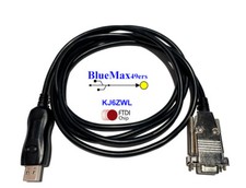 FTDI USB DB-9 Female Serial RS232 ST Adapter Cable Metal Windows MAC Linux ST-9F picture