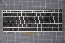 NEW HP KEYBOARD LATIN AMERICAN SPANISH, BACKLIGHT, CLICKPAD, SR 14 L09546-161  picture