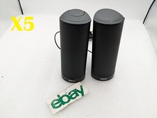 LOT OF 5 Black Dell AX210 USB Powered Multimedia Speaker System  picture