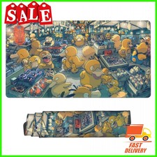 Board Game Pokemon Psyduck Playmat Games Gaming Mouse Pad Desk Accessories picture