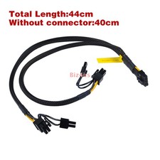 12Pin to 8Pin+ 8Pin GPU Graphics Card Power Cable For Huawei R2288HV7 40cm 18AWG picture