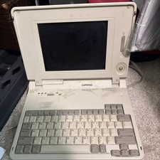 Vintage Compaq LTE Lite 4/40C With carrying case PARTS AS IS picture