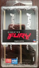 NEW KINGSTON FURY BEAST 32GB (2 x 16GB) DDR5 CL36 6000MHZ RAM KF560C36BBE2K2-32 picture