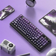 ZIYOULANG M96 Wireless Gaming Membrane keyboard, Gradient Color, PBT, Screen picture