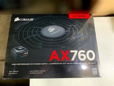 NEW IN BOX - Corsair AX760 ATX 760W 80+ Platinum Fully Modular Power Supply PSU picture