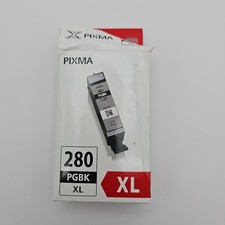 Genuine Canon PIXMA 280 PGBK XL Black Ink Cartridge OpenBox Sealed Inside  picture