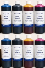 PREMIUM COMPATIBLE BULK INK REFILL FOR EPSON ECOTANK PRINTERS CYMK  (8 LITERS) picture