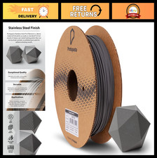 Stainless Steel Filled PLA 3D Printer Filament - Metal Composite, 60% Steel, 500 picture