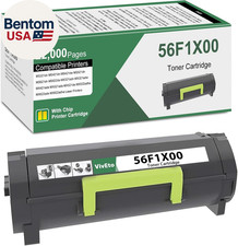 56F1X00 Black Extra High Yield Toner Cartridge (With New Chip) Replacement for L picture