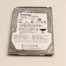MK4058GSX Toshiba Hard Drive 400GB 2.5 5400RPM Sata 
