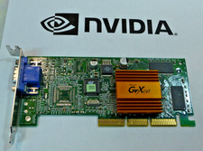 AGP  nVIDIA Vanta 16MB VGA Video Card 239920-001 SFF Low Profile Bracket picture