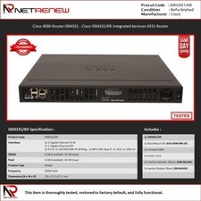 Cisco ISR4331/K9 Integrated Services Router picture