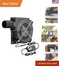 Versatile 120mm Squirrel Cage Blower Fan - Noisy-Free 25W Power for BBQ & More picture
