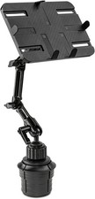 Mount-It Premium Cup Holder Tablet Mount for Cars, SUVs, Trucks - Aluminum  picture