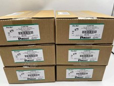 NEW Panduit Giga TX Cat6 jack Black CJ688TGBL BOX OF 50.  picture