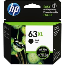 New in Box Sealed Genuine Original OEM HP 63XL Black High Yield Ink Cartridge picture
