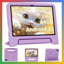 2026 Upgraded Android 15 Tablet, 10inch Kids Tablet, Octa-core CPU, 10GB+64GB+1T picture