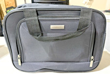 Embark Laptop Briefcase Carrying Case Gray Padded Computer Bag 14.5
