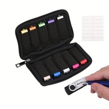 Flash Drive Case USB Storage Case 10 Slots, Portable Thumb Drive USB Holder picture