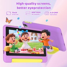 Tablet Android 13 For Kids 8+64GB Dual Camera Wifi Quad Core 7