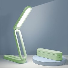 Giryuhd LED Desk Lamp for Office Home & Battery Operated Lamp Green (1-Pack) picture
