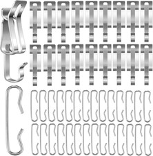 120Pcs Heat Cable Roof Clips De Icing Cable Clips and Spacers Kit Outdoor picture